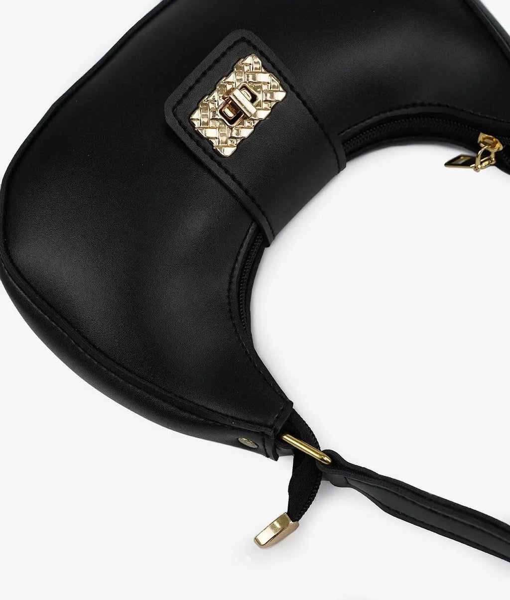 Girl's PU Leather Plain Bag